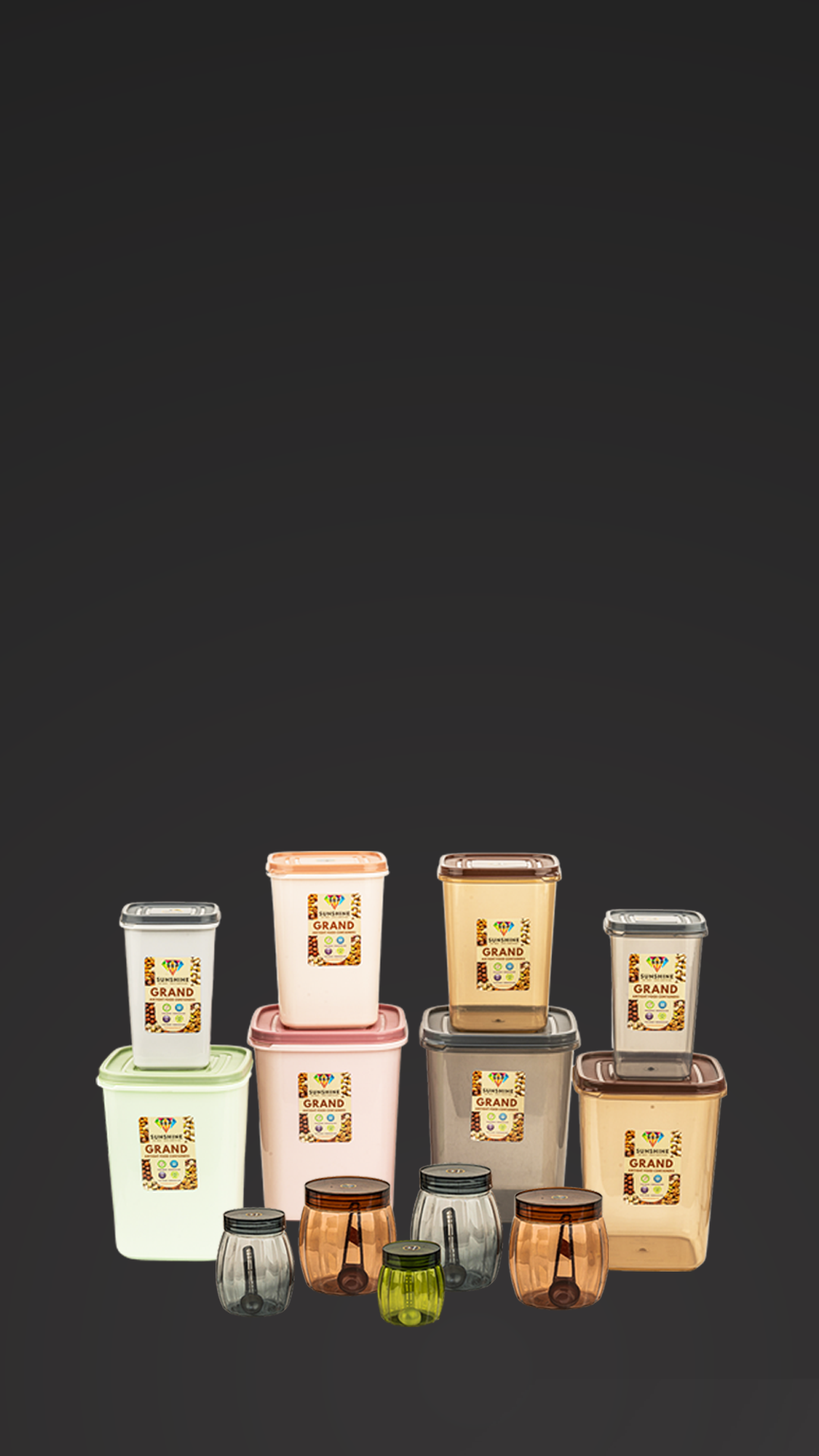 Slide mobile contianer